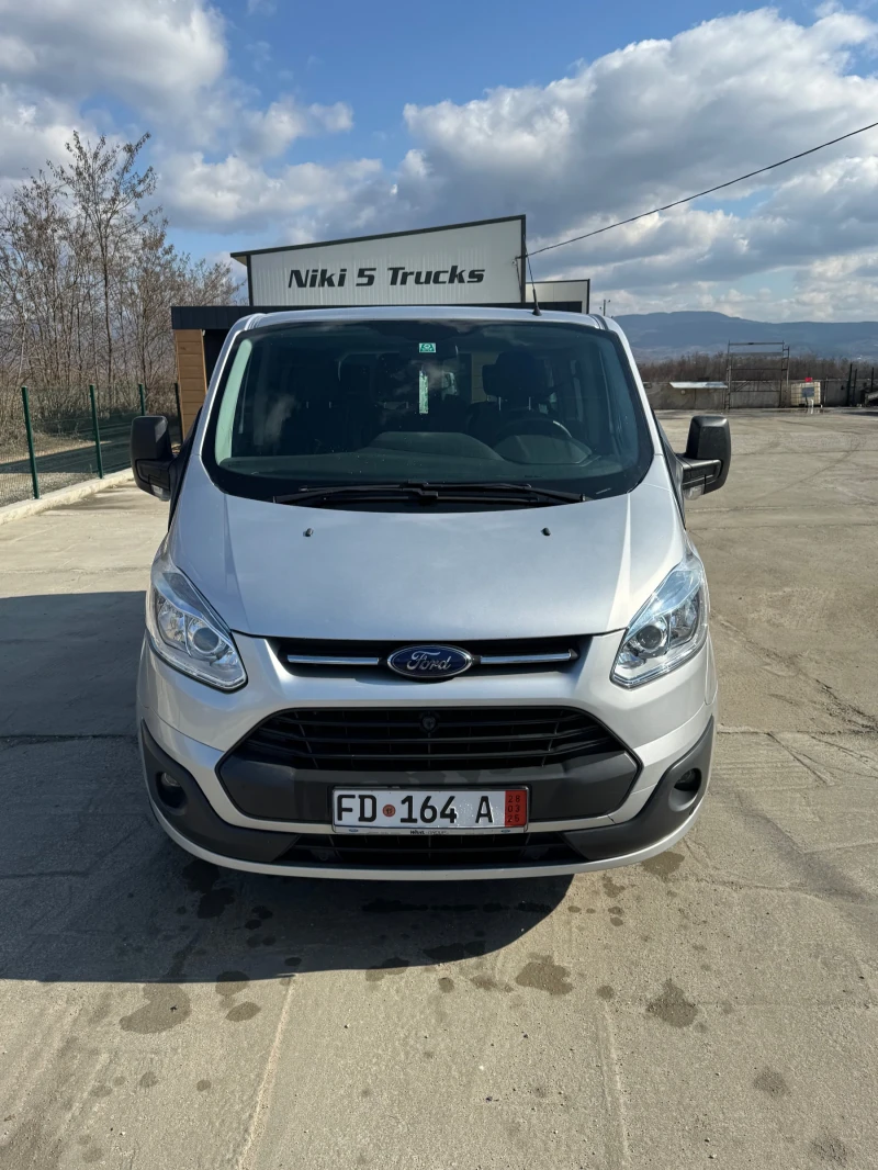 Ford Transit Custom 86000 км нов внос 8+ 1 , снимка 2 - Бусове и автобуси - 49342308