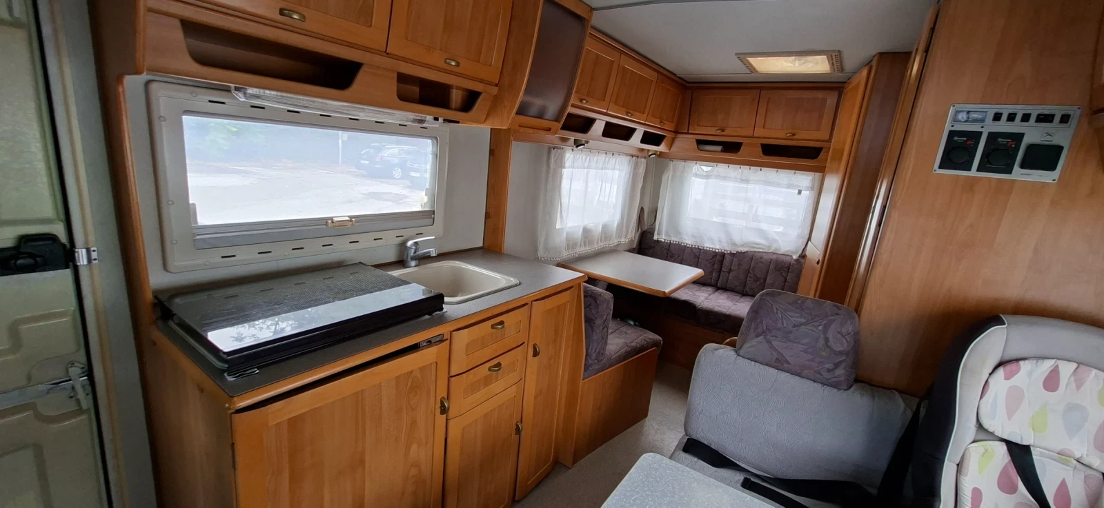 Кемпер HYMER / ERIBA Fiat Ducato, снимка 8 - Каравани и кемпери - 56324468
