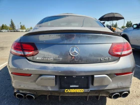 Mercedes-Benz C 43 AMG 4MATIC* КОЖА* ПОДГРЕ* BURMASTER* PANO* , снимка 6