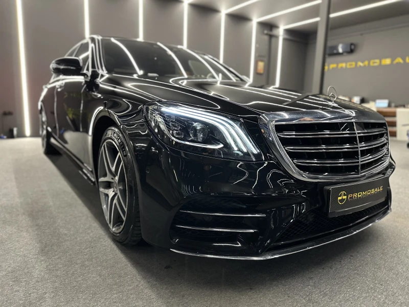 Mercedes-Benz S 400 d AMG* 4M* LONG* DESIGNO* EXCLUSIVE* PANO* 3xTV* , снимка 3 - Автомобили и джипове - 48055713