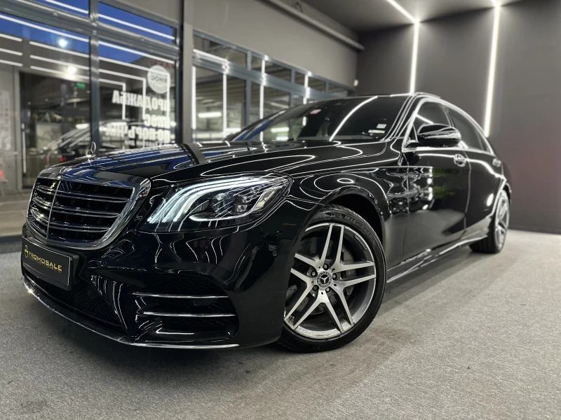 Mercedes-Benz S 400 d AMG* 4M* LONG* DESIGNO* EXCLUSIVE* PANO* 3xTV* , снимка 1 - Автомобили и джипове - 48055713