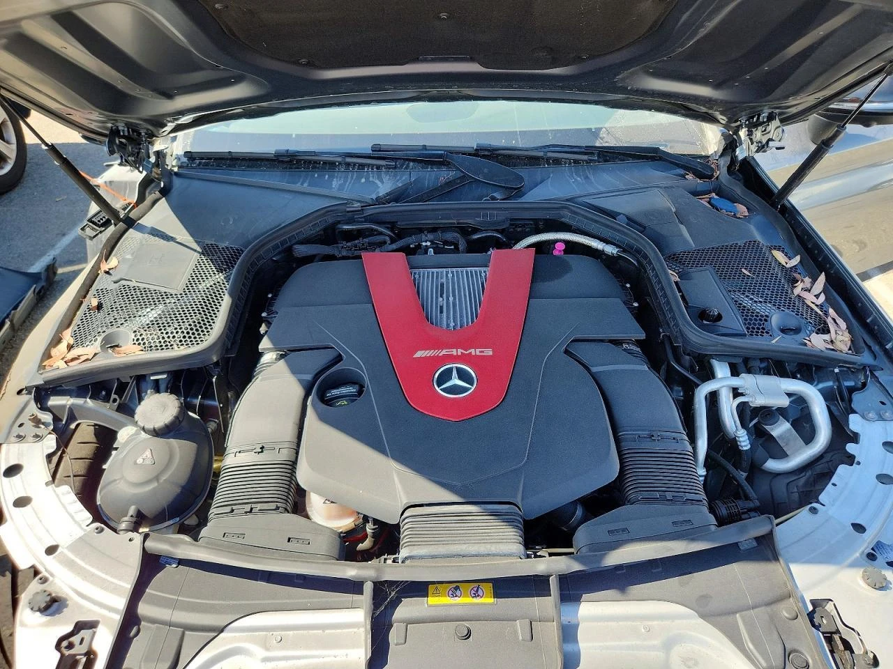 Mercedes-Benz C 43 AMG 4MATIC* КОЖА* ПОДГРЕ* BURMASTER* PANO* , снимка 11 - Автомобили и джипове - 55674727