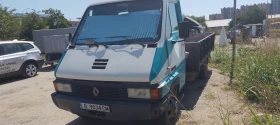 Renault Master Бордови с кран, снимка 1