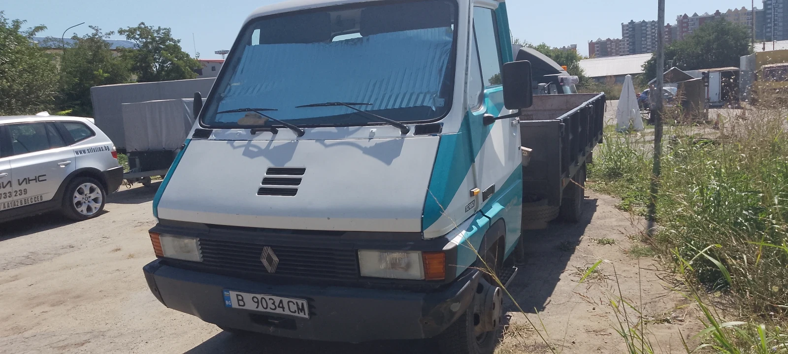 Renault Master Бордови с кран