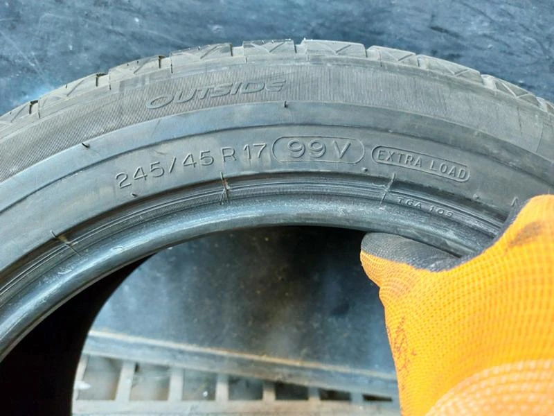 Гуми Зимни 245/45R17, снимка 7 - Гуми и джанти - 37108601