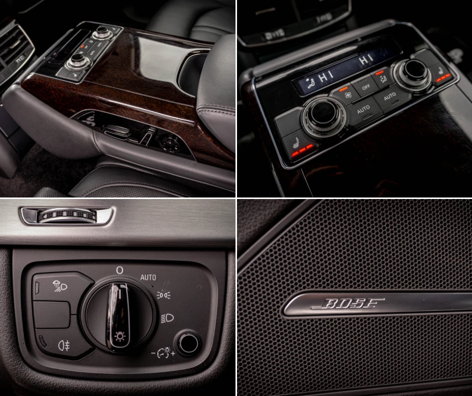 Audi A8 4.2 TDI QUATTRO-DISTRONIC-РЕАЛНИ КМ! 6М. ГАРАНЦИЯ!, снимка 14 - Автомобили и джипове - 53909725