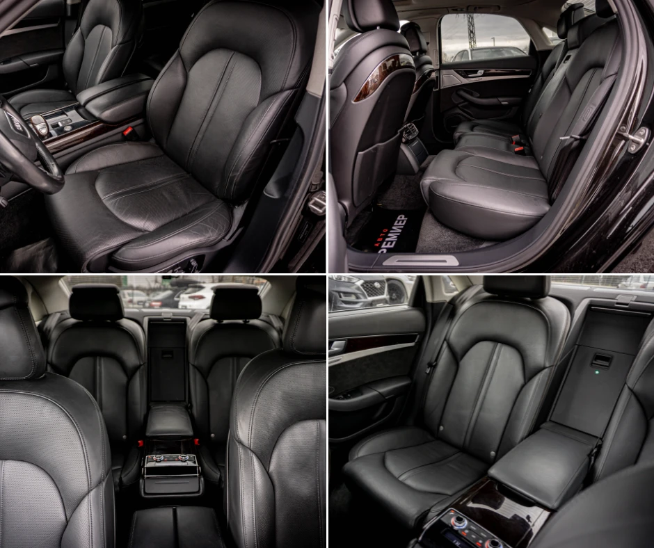 Audi A8 4.2 TDI QUATTRO-DISTRONIC-РЕАЛНИ КМ! 6М. ГАРАНЦИЯ!, снимка 11 - Автомобили и джипове - 53909725