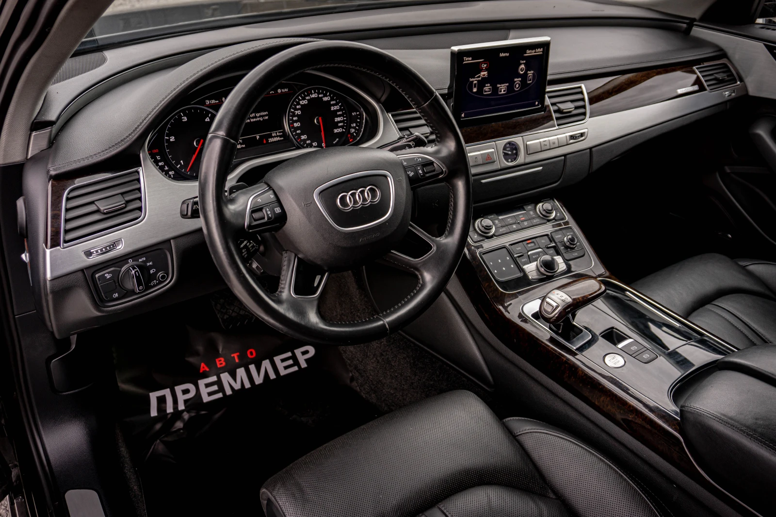Audi A8 4.2 TDI QUATTRO-DISTRONIC-РЕАЛНИ КМ! 6М. ГАРАНЦИЯ!, снимка 7 - Автомобили и джипове - 53909725