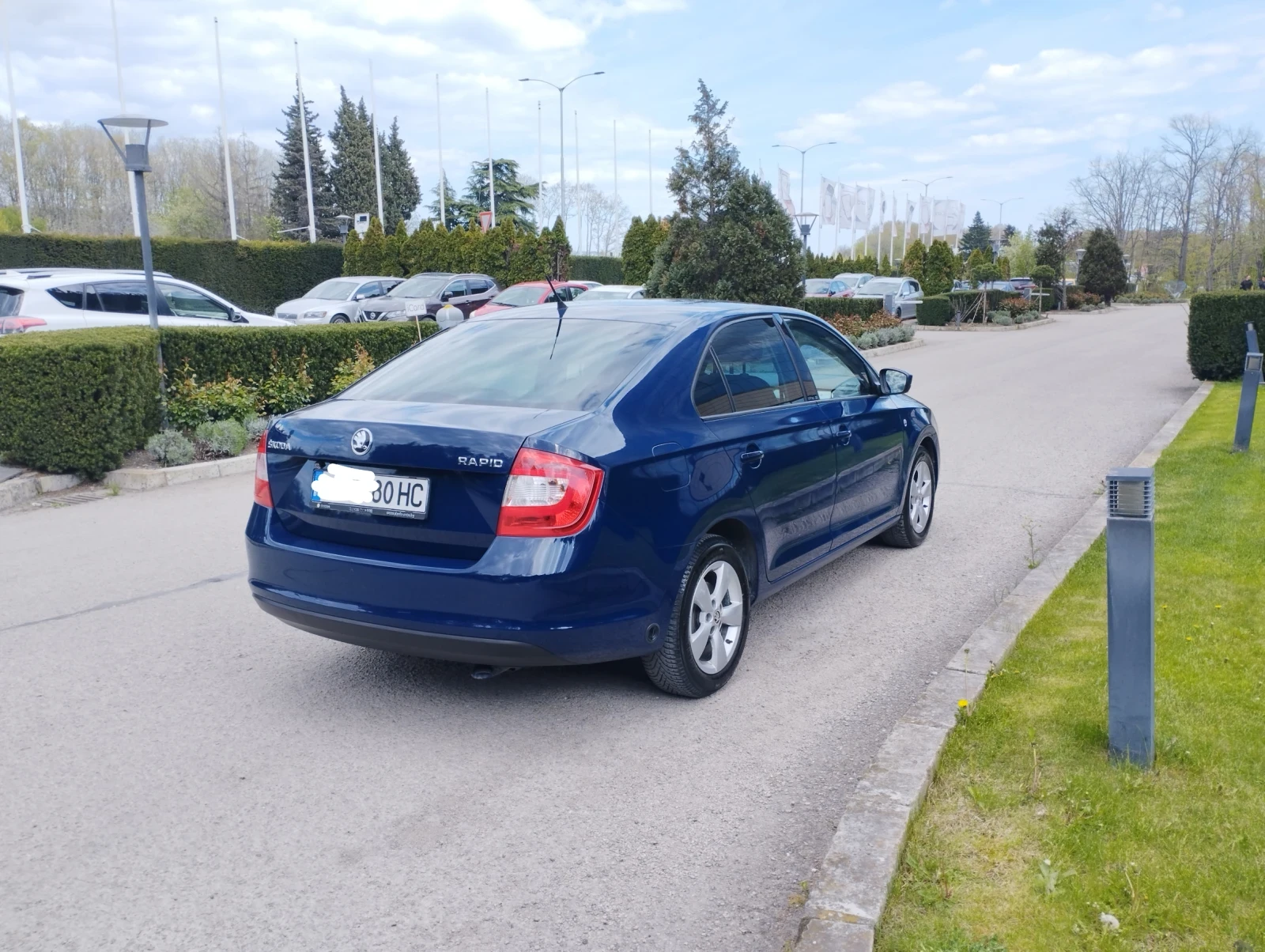 Skoda Rapid 1.2 MPI + BRC газ, от Еуратек, отличен, снимка 8 - Автомобили и джипове - 54311483