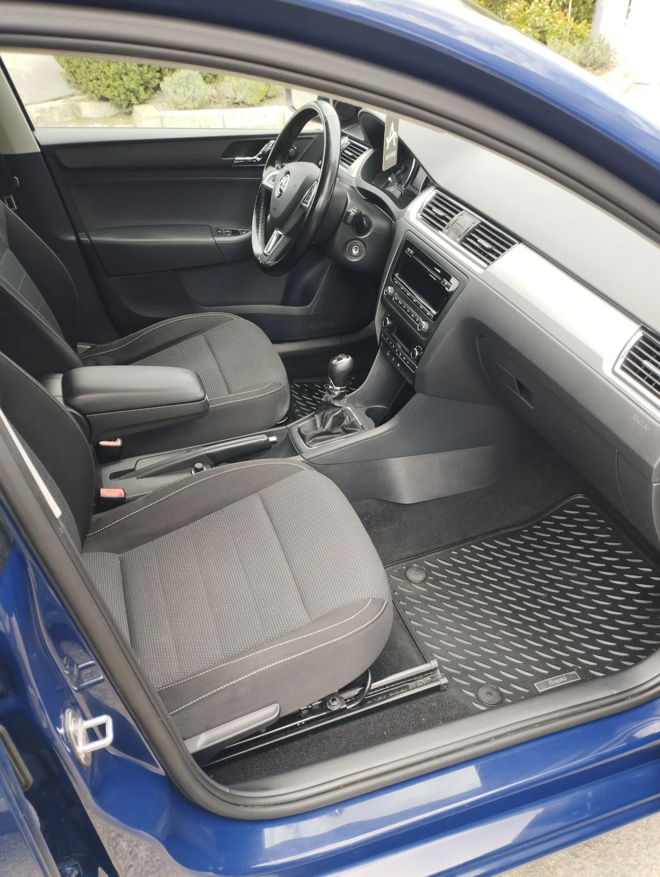 Skoda Rapid 1.2 MPI + BRC газ, от Еуратек, отличен, снимка 12 - Автомобили и джипове - 54311483