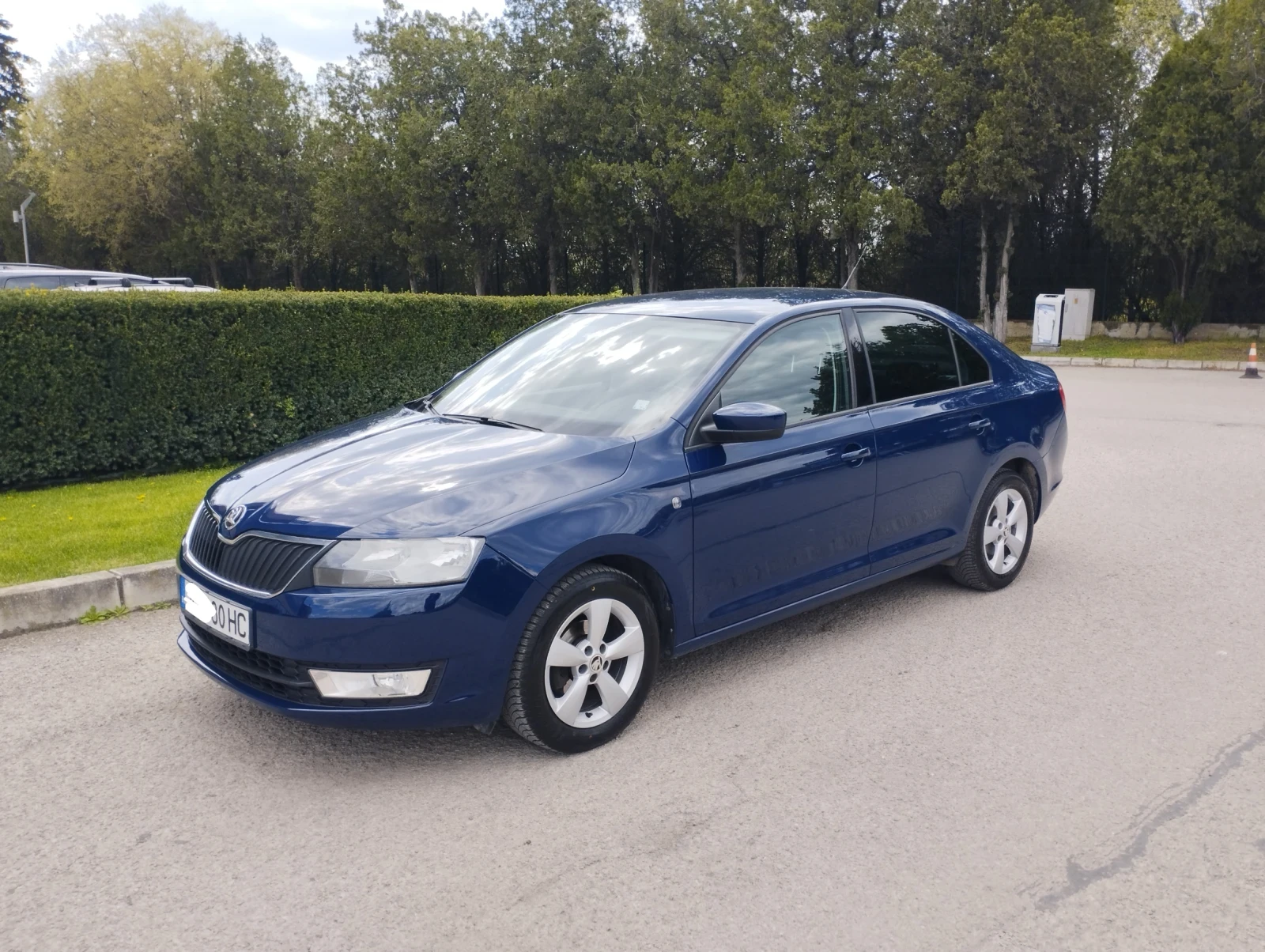 Skoda Rapid 1.2 MPI + BRC газ, от Еуратек, отличен