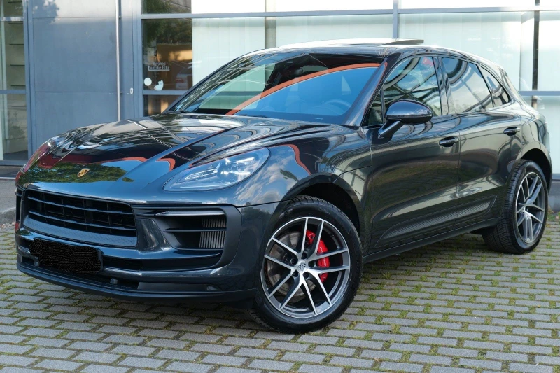 Porsche Macan PANO+ SPORTABGAS+ SITZBEL&#220;FTUNG+ AHK+ PASM, снимка 2 - Автомобили и джипове - 47322023