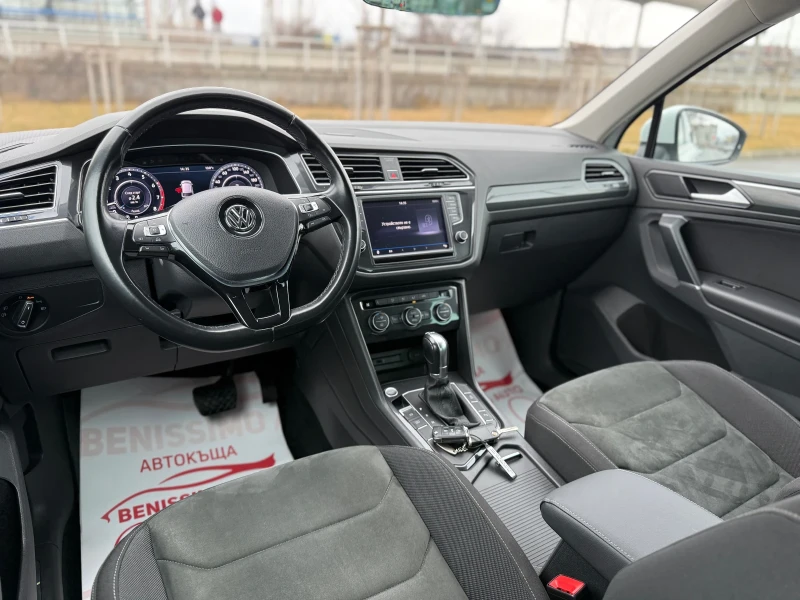 VW Tiguan 1.4TSI/EXECUTIVE/АВТОМАТИК/УНИКАТ/НАВИГАЦИЯ/, снимка 9 - Автомобили и джипове - 49325910