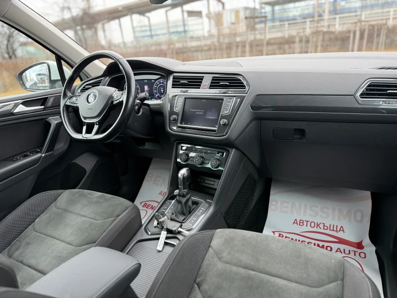 VW Tiguan 1.4TSI/EXECUTIVE/АВТОМАТИК/УНИКАТ/НАВИГАЦИЯ/, снимка 11 - Автомобили и джипове - 49325910