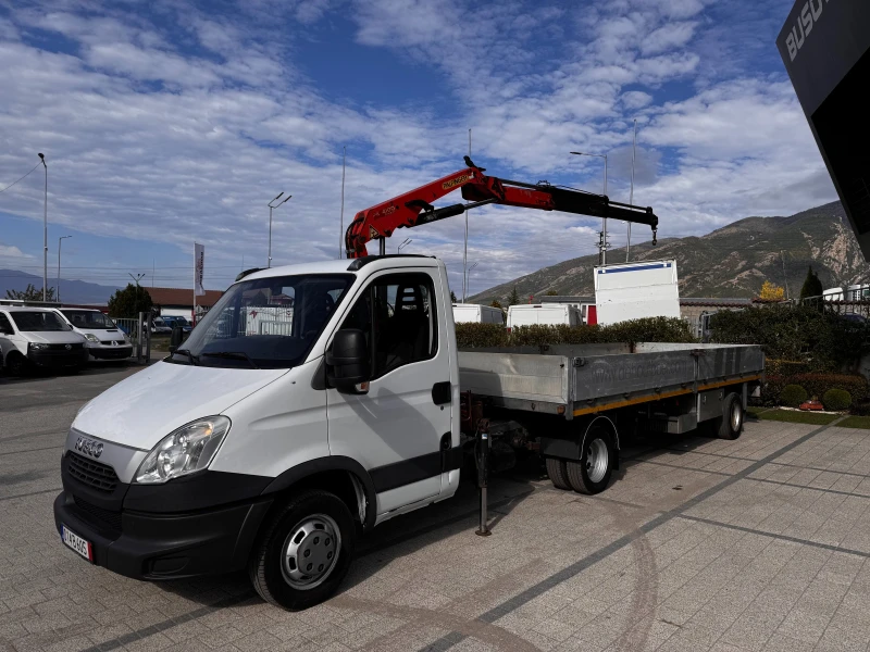 Iveco Daily 40C15 до 3.5т. 6.25м. кран Palfinger , снимка 2 - Камиони - 47534307