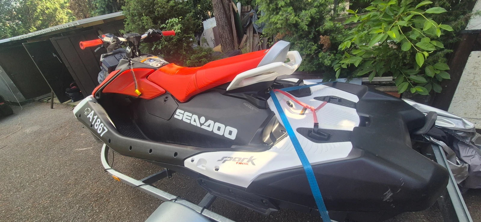 Джет Bombardier Sea Doo Spark 2 trixx 3up, снимка 8 - Воден транспорт - 54768130