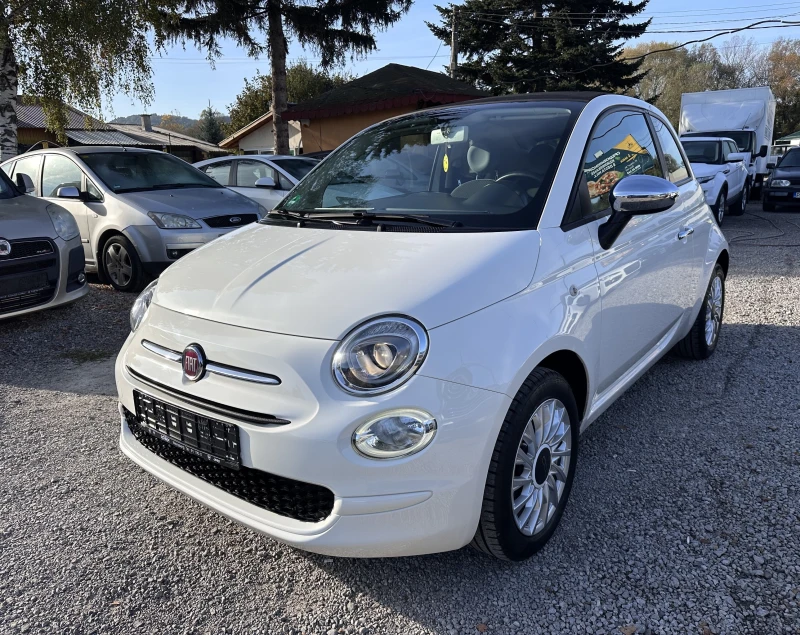 Fiat 500 CABRIO 1.2i EURO6;GERMANY;TUV, снимка 1 - Автомобили и джипове - 47749038