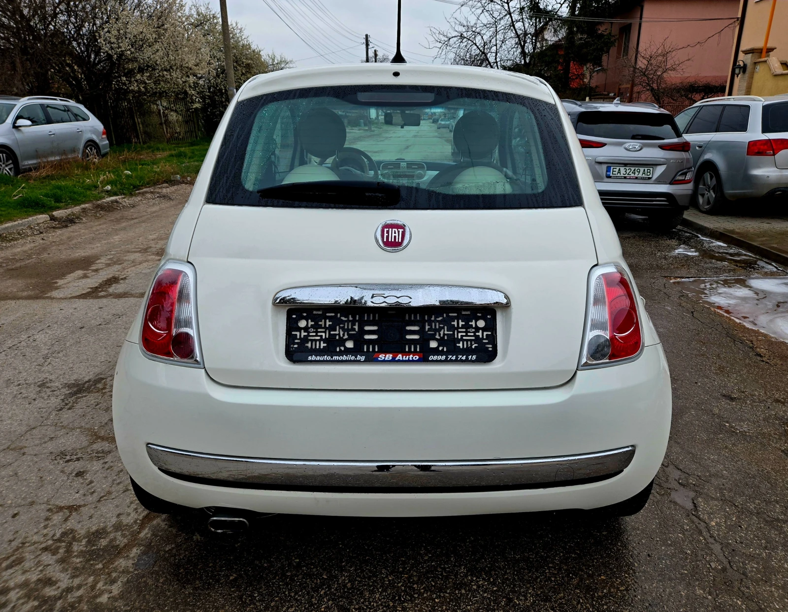 Fiat 500 1.2i Германия Клима Панорама 1Собственик Реални КМ, снимка 5 - Автомобили и джипове - 54058028