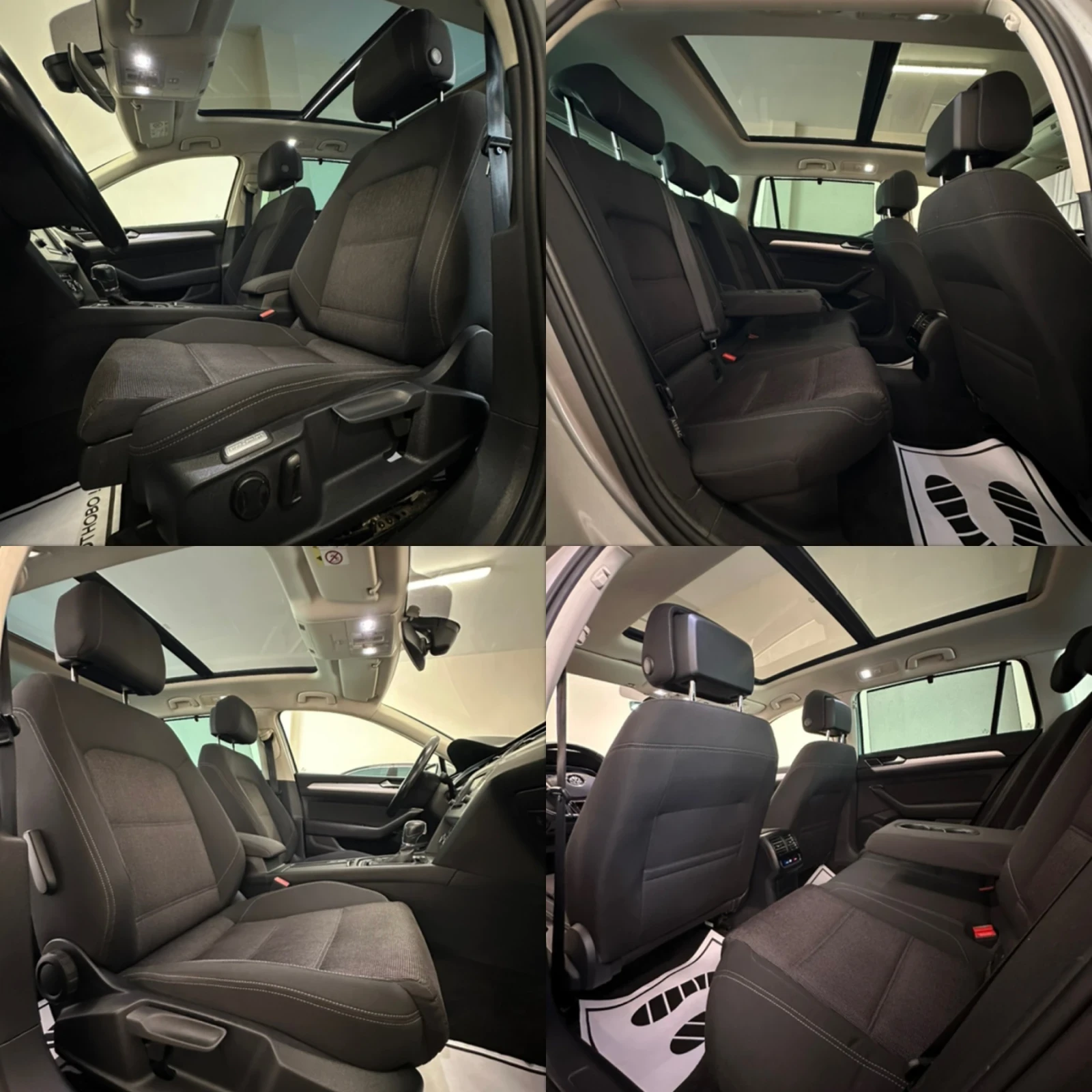 VW Passat 2.00D/DSG6/Панорама/Keyless/Щори/Обслужен в VW/TOP, снимка 13 - Автомобили и джипове - 54672583