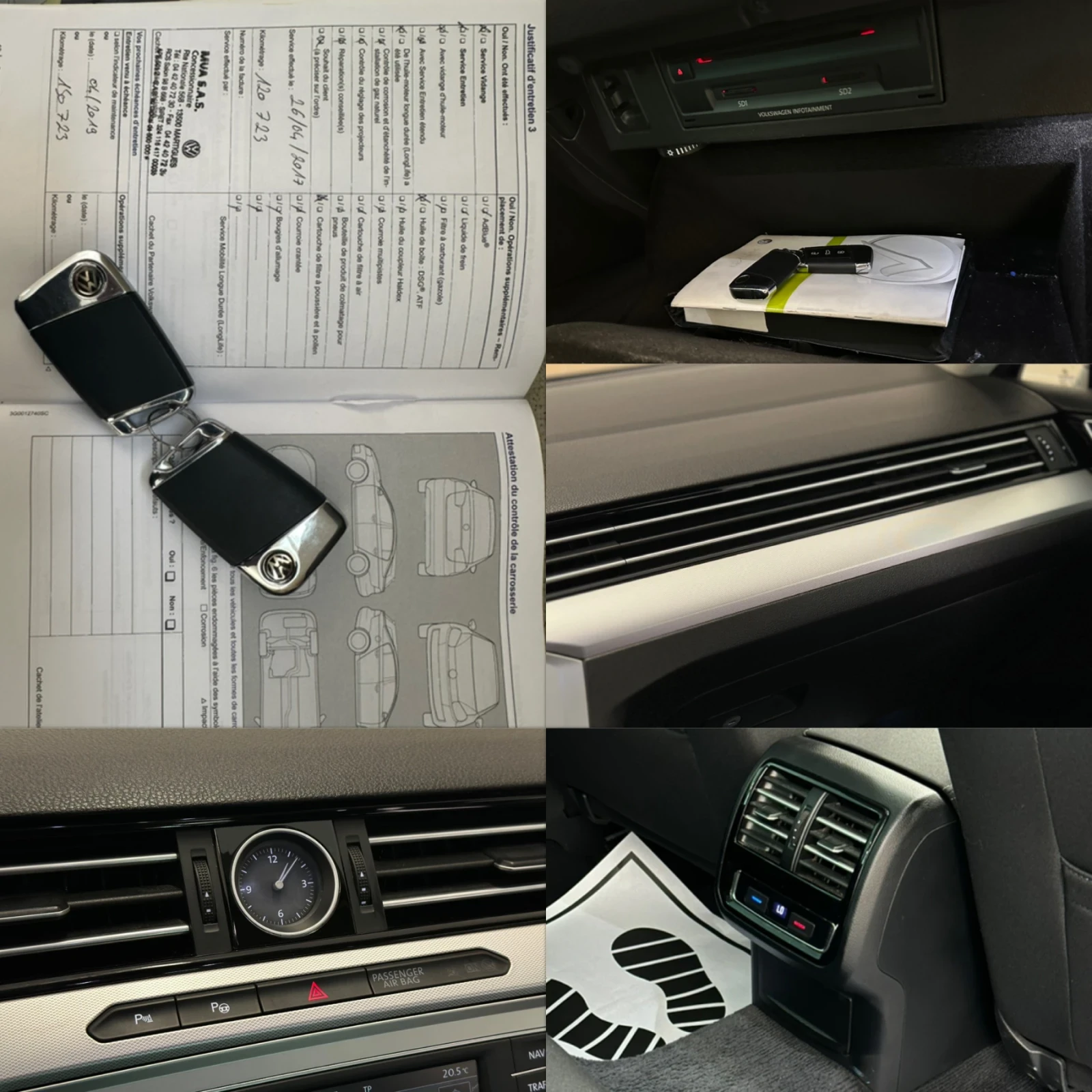 VW Passat 2.00D/DSG6/Панорама/Keyless/Щори/Обслужен в VW/TOP, снимка 14 - Автомобили и джипове - 54672583
