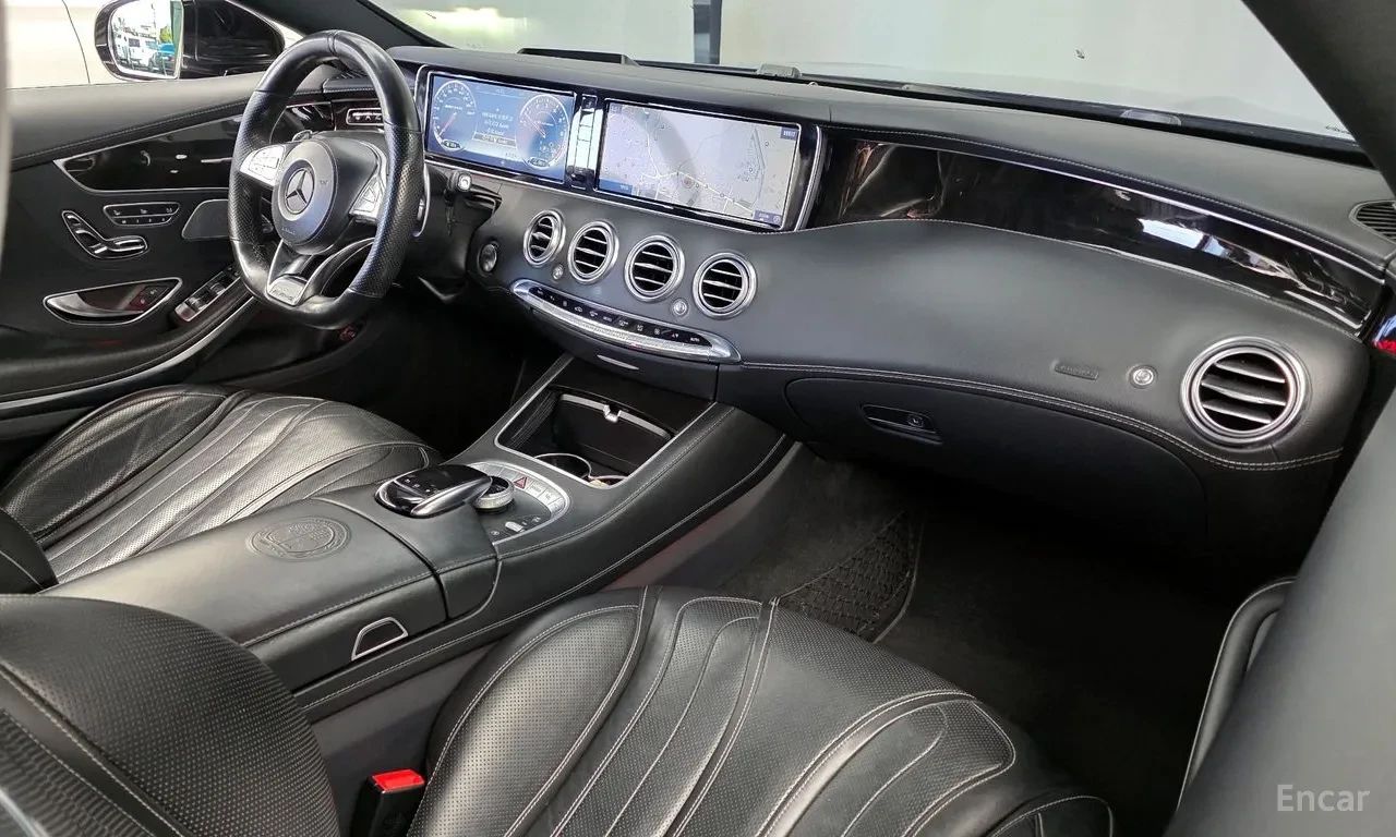 Mercedes-Benz S 63 AMG ПОДГРЕВ | ОБДУХ | МАСАЖ | 360 КАМЕРИ | ПАНОРАМА, снимка 12 - Автомобили и джипове - 54765434