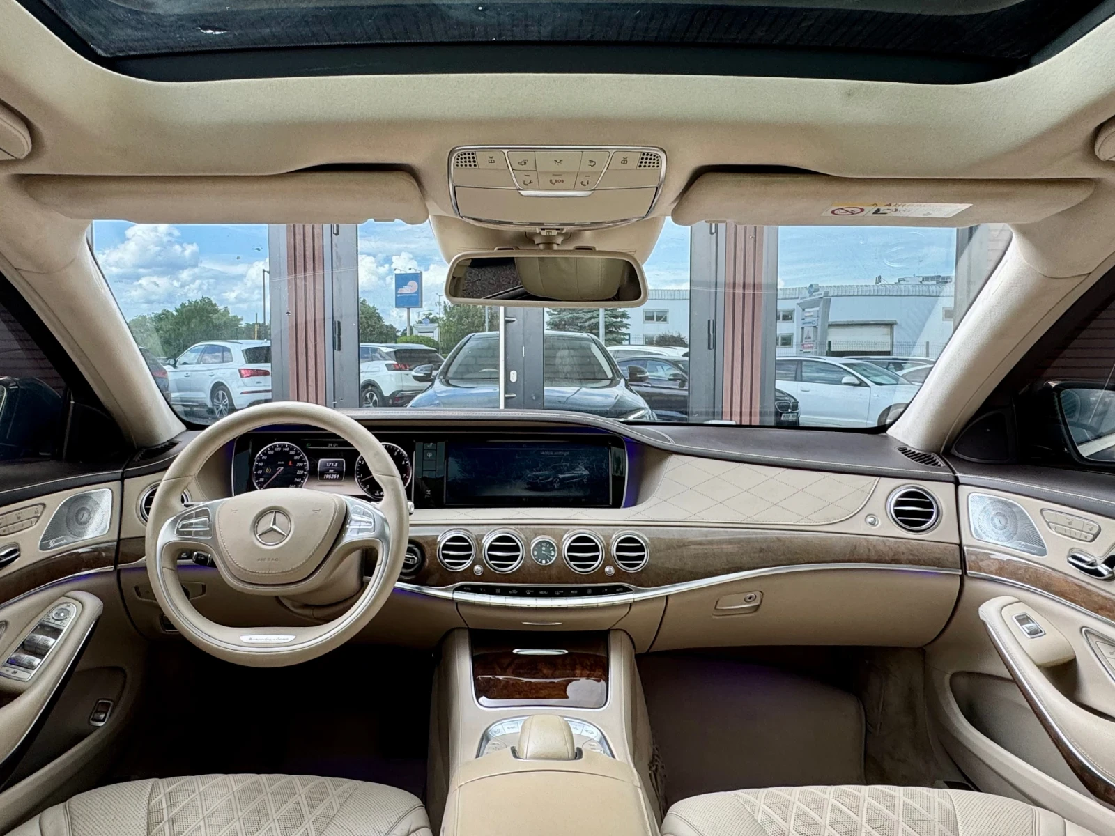 Mercedes-Benz S 500 long* Panorama* Kamera* Burmester* Лизинг, снимка 10 - Автомобили и джипове - 54834732