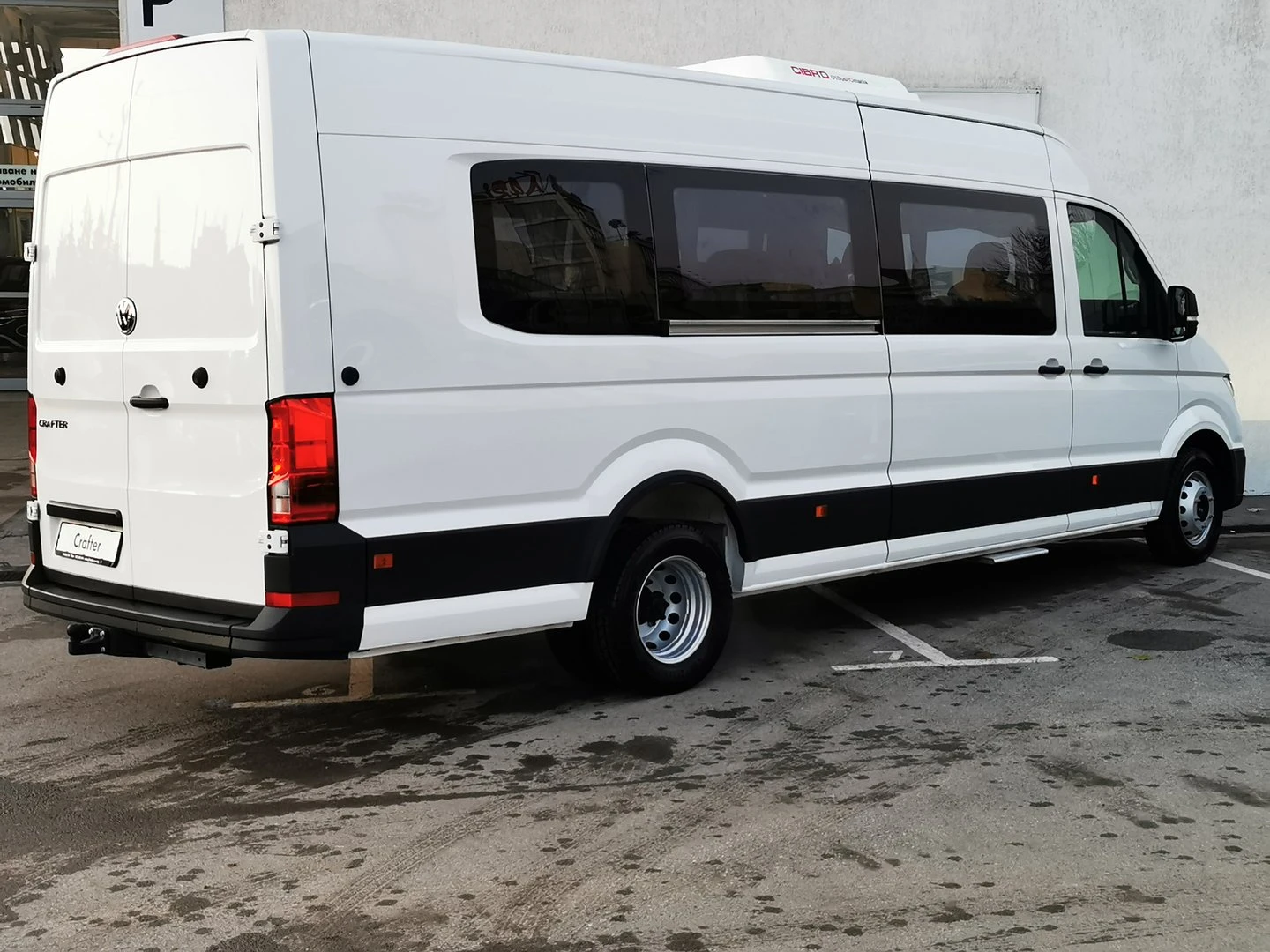 VW Crafter 50 Kasten XL 15.5 m3 TDI задно - изображение 2