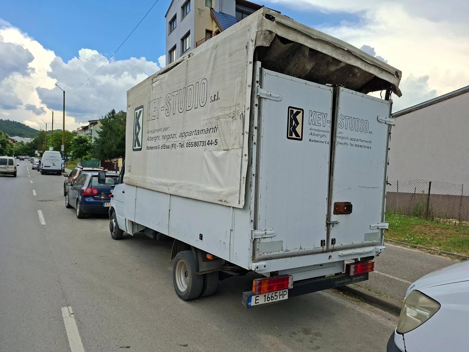 Mercedes-Benz 413 2.2CDI* 415см.-210см.* , снимка 2 - Бусове и автобуси - 54867343