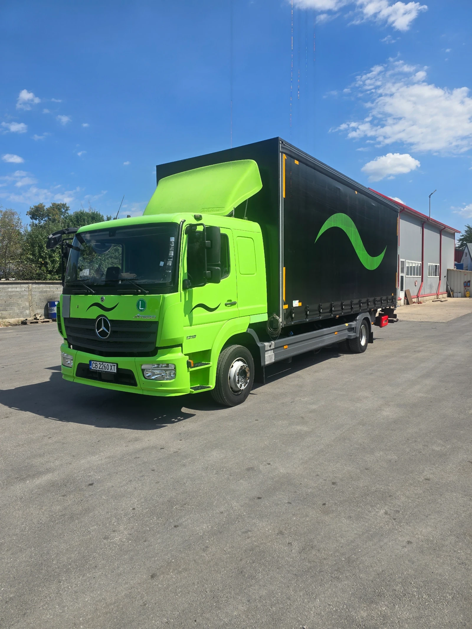 Mercedes-Benz Atego Нови гуми, Нови акумулатори