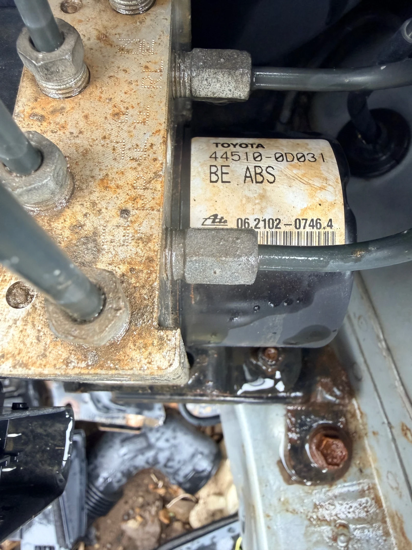 44510-0D031 ABS ����� TOYOTA YARIS Ate 06.2102-0746.4 89541-0D040 | Mobile.bg � ����������� 2