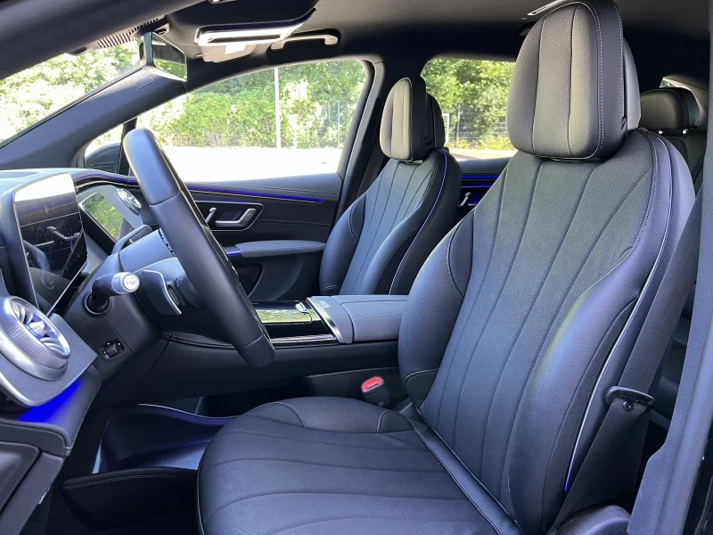 Mercedes-Benz EQS 500 SUV/AMG/449HP/ADV/4MATIC/CAM/CARPLAY/466fpr, снимка 9 - Автомобили и джипове - 51129227