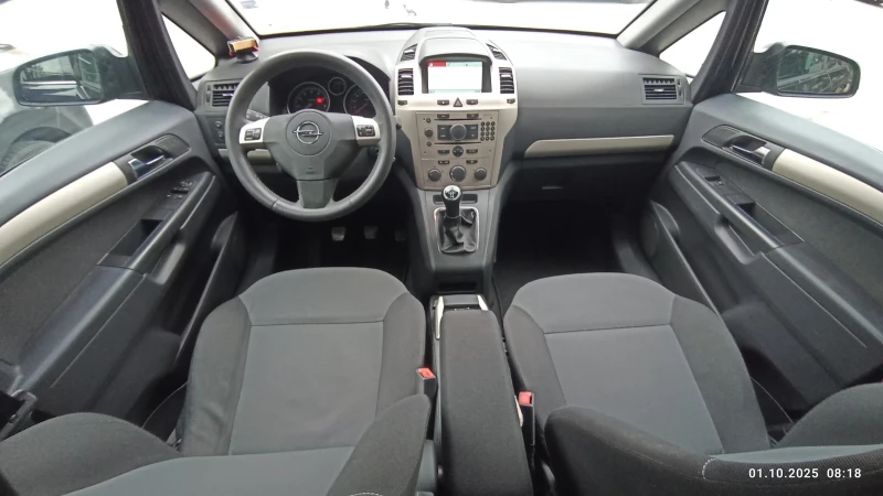 Opel Zafira 1.6 CNG, снимка 7 - Автомобили и джипове - 51901917