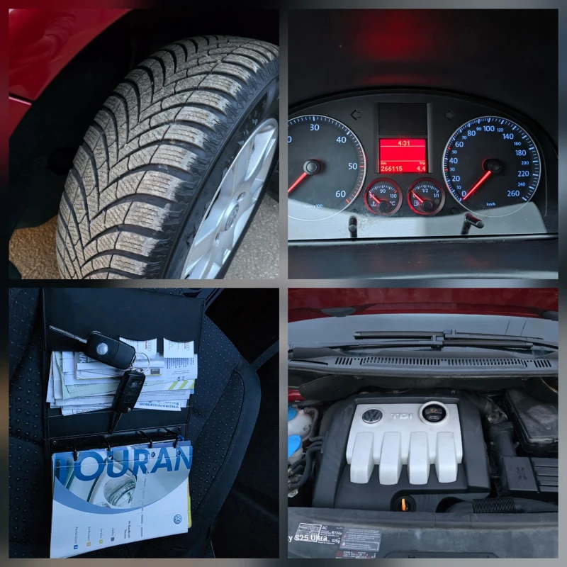 VW Touran 1, 9TDI, снимка 15 - Автомобили и джипове - 52602487