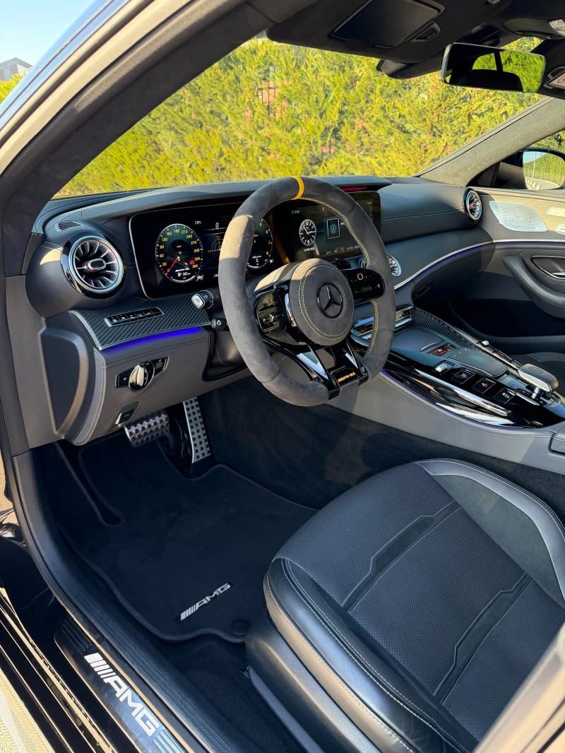Mercedes-Benz GT AMG 63 S * 4MATIC + * 4 DOOR * CARBON * CERAMIC, снимка 7 - Автомобили и джипове - 52710537