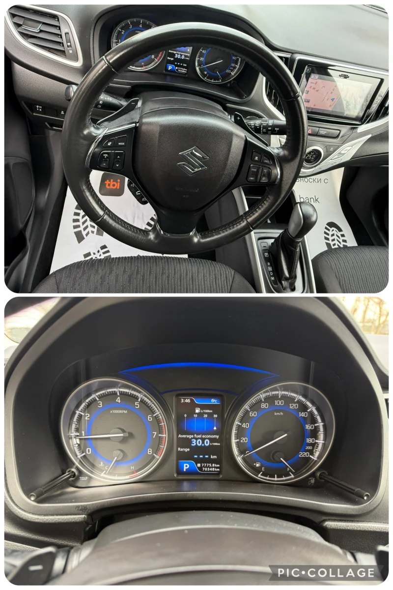 Suzuki Baleno Avtomat Navi Distronik , снимка 11 - Автомобили и джипове - 53292033
