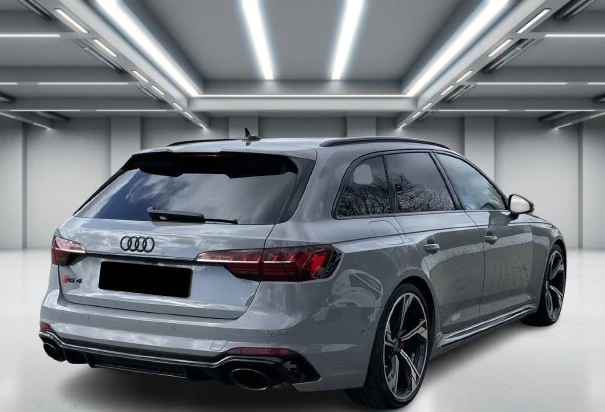 Audi Rs4 Avant Quattro = Black Optic Plus = Carbon Гаранция, снимка 4 - Автомобили и джипове - 54372345
