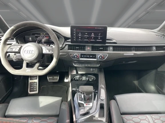 Audi Rs4 Avant Quattro = Black Optic Plus = Carbon Гаранция, снимка 7 - Автомобили и джипове - 54372345