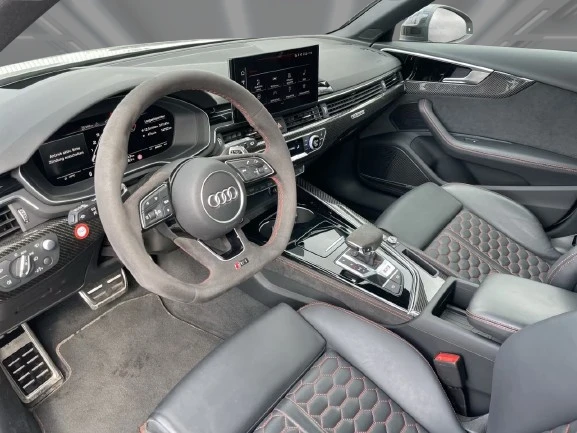 Audi Rs4 Avant Quattro = Black Optic Plus = Carbon Гаранция, снимка 6 - Автомобили и джипове - 54372345