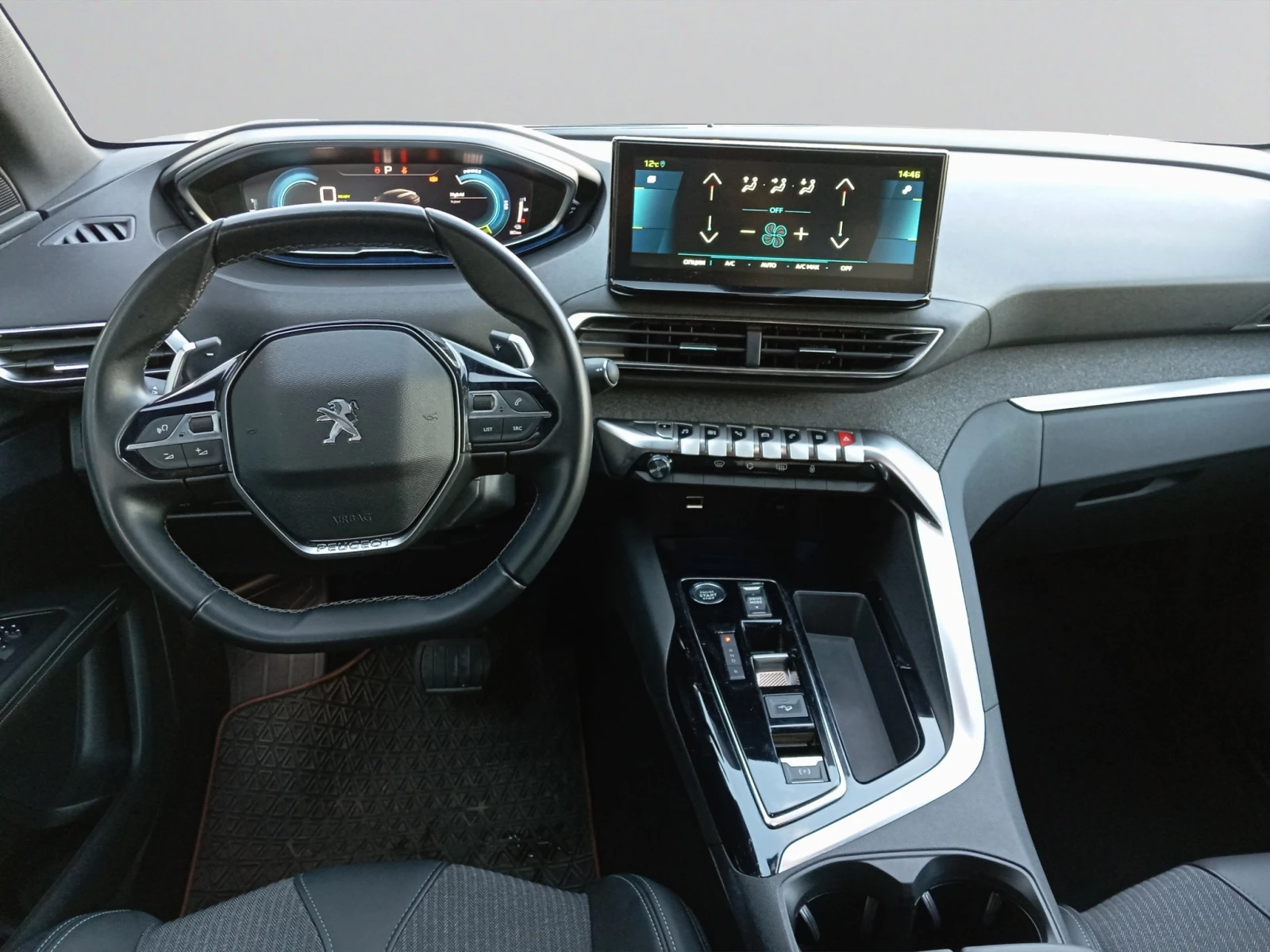 Peugeot 3008 Allure Pack 1.6 Plug-in HYBRID 4WD 300 e-EAT8 EURO | Mobile.bg   10