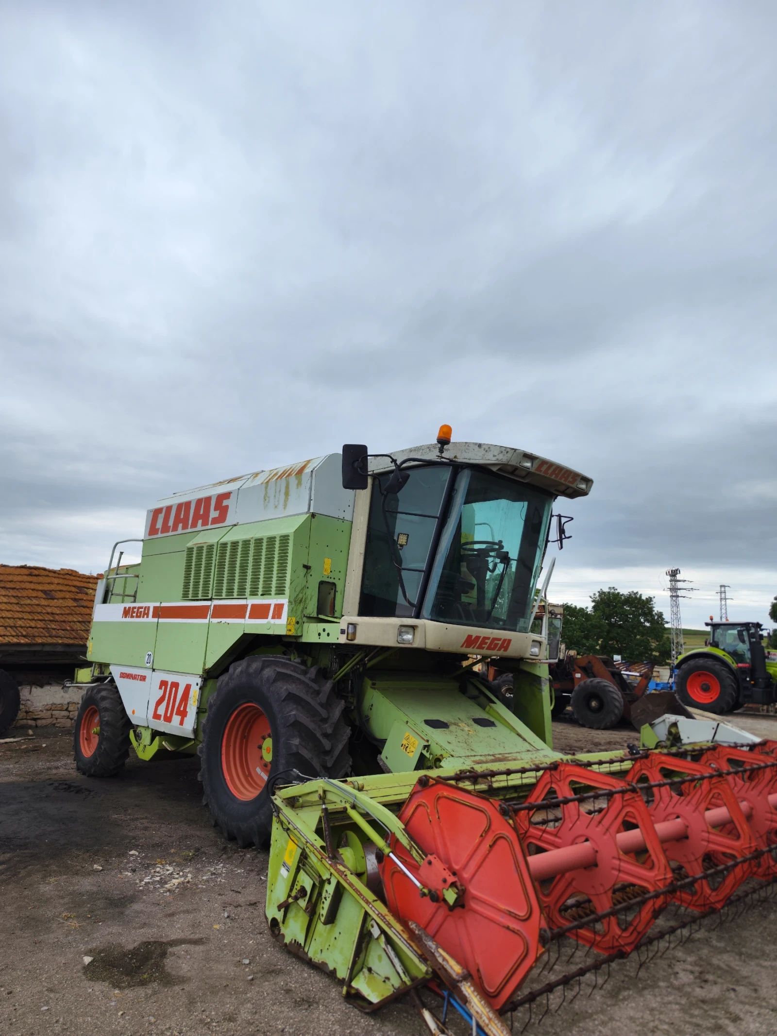 Комбайн Claas Мега 204 - изображение 3