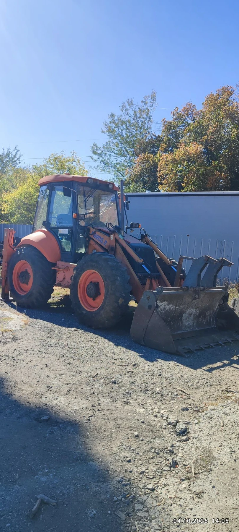Багер FIAT Hitachi FB 200.2, снимка 4 - Индустриална техника - 56346427