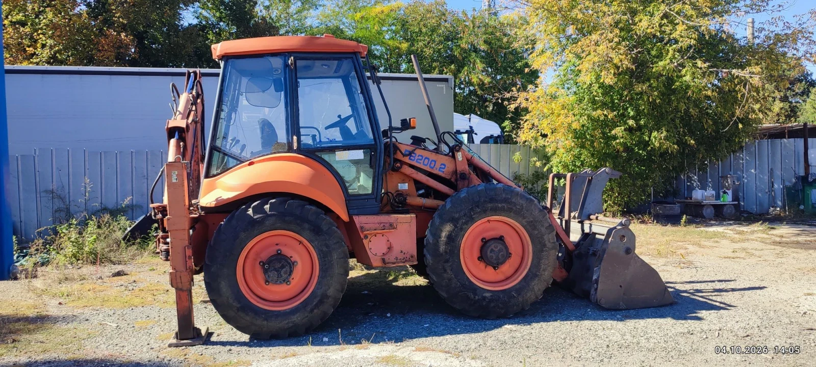 Багер FIAT Hitachi FB 200.2, снимка 8 - Индустриална техника - 56346427