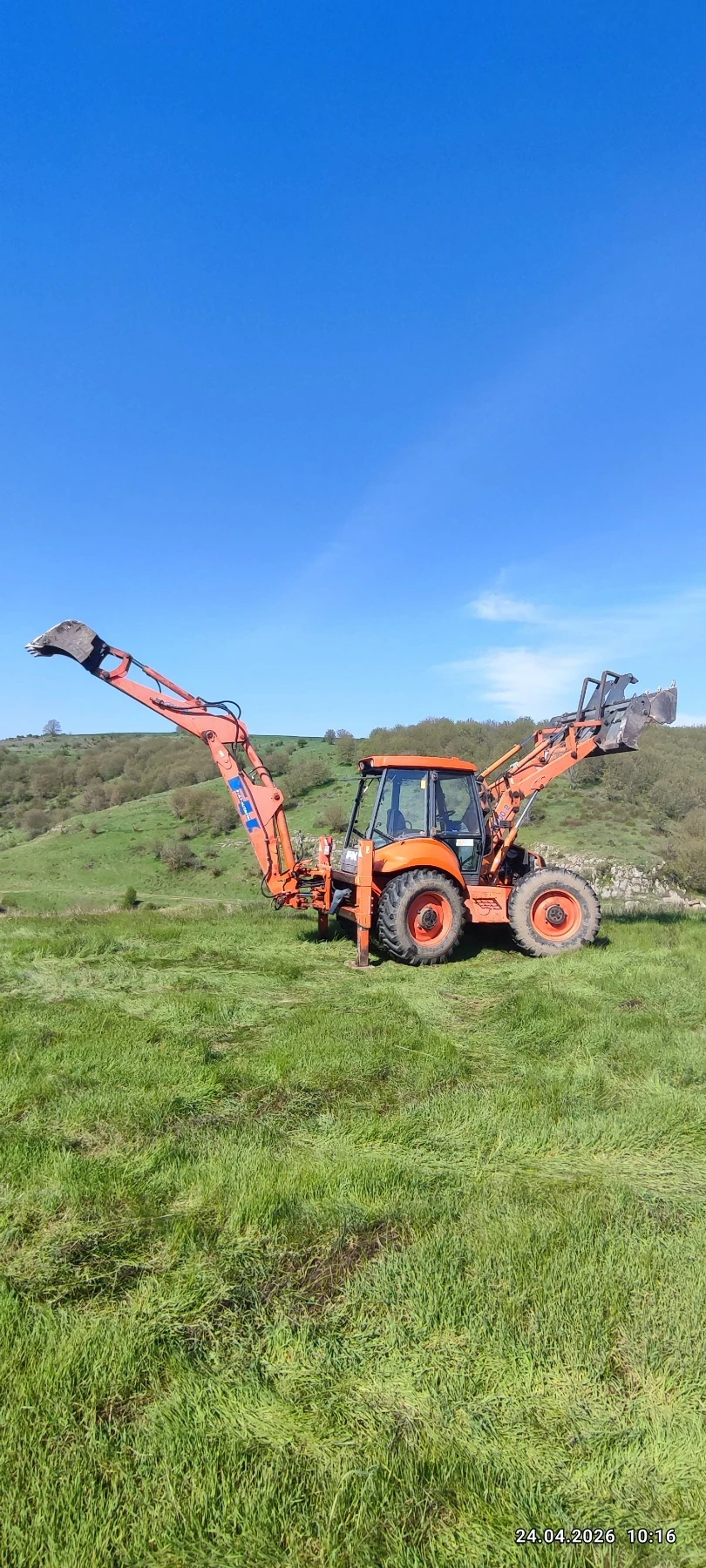 Багер FIAT Hitachi FB 200.2, снимка 11 - Индустриална техника - 56346427