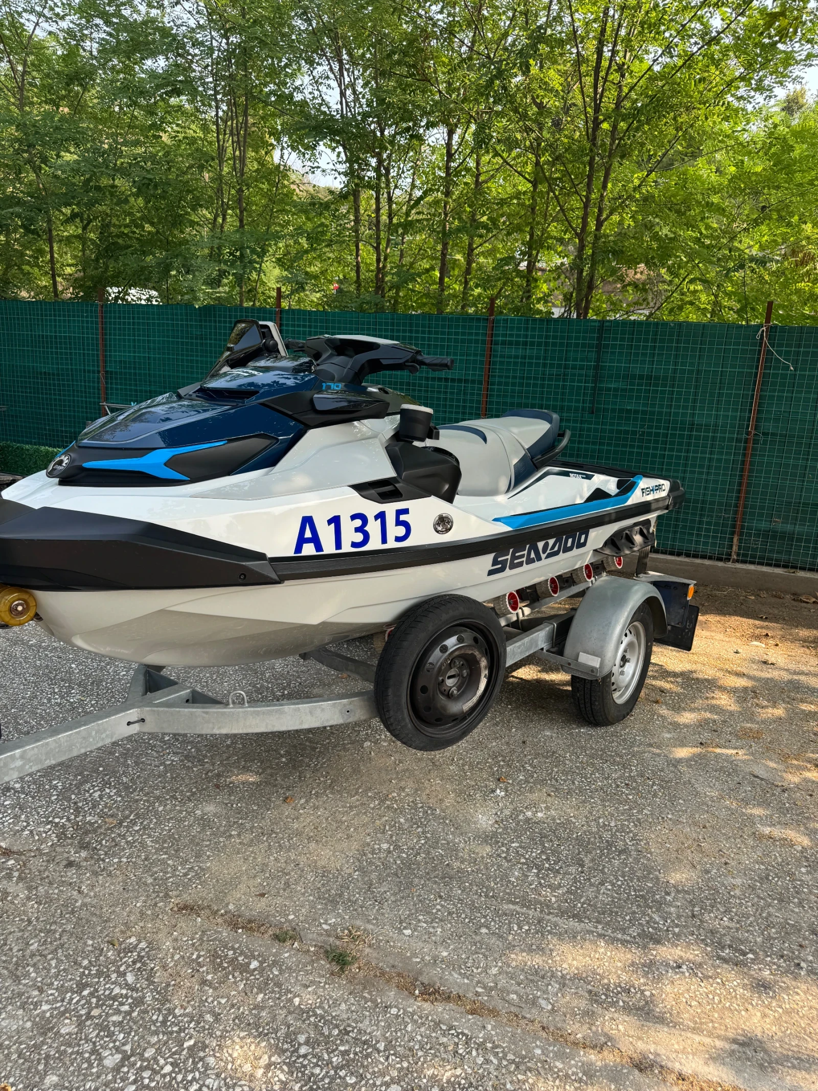 Джет Bombardier Sea Doo Sea doo fish pro, снимка 6 - Воден транспорт - 56180578