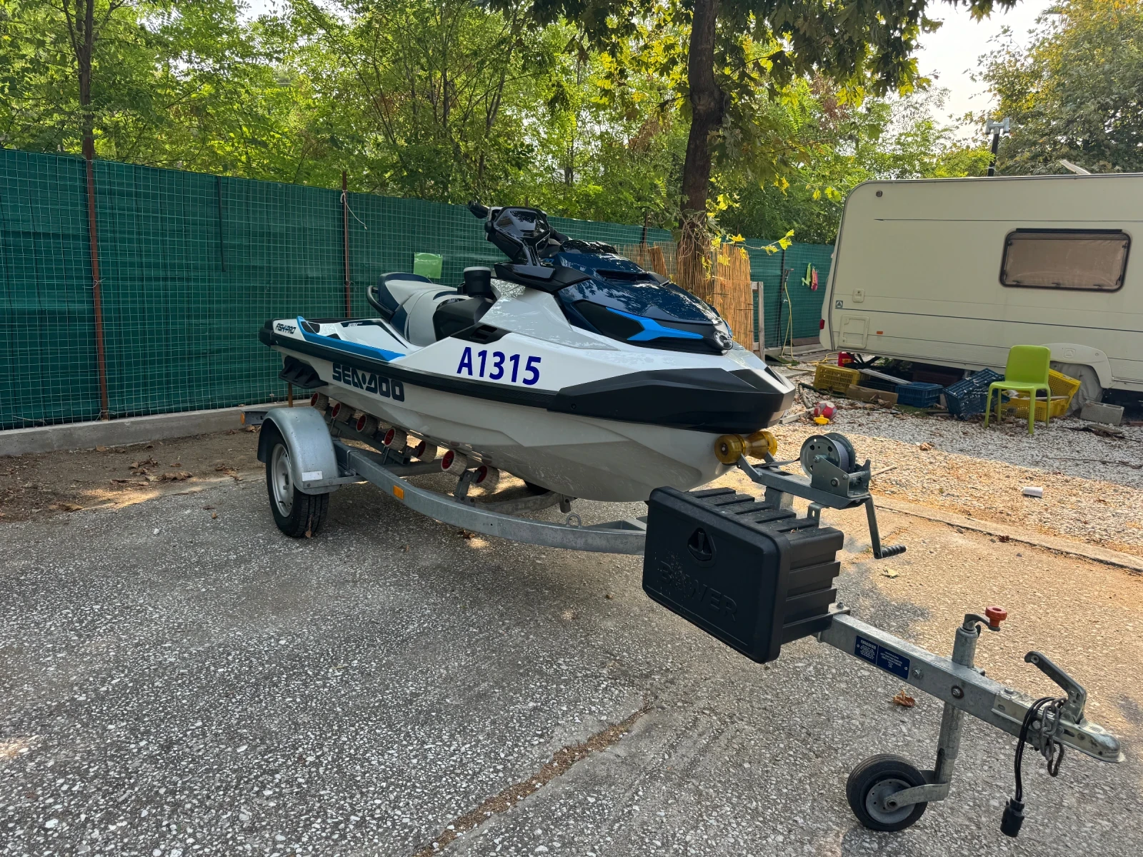 Джет Bombardier Sea Doo Sea doo fish pro, снимка 11 - Воден транспорт - 56180578