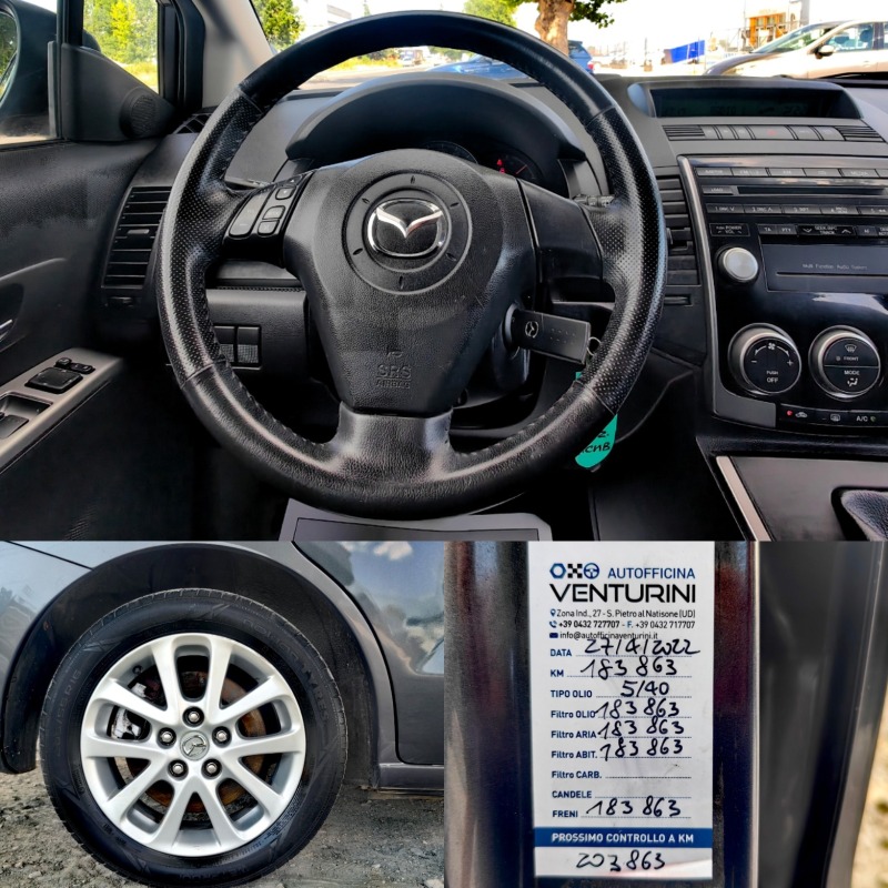 Mazda 5 1.8 БЕНЗИН 116 К.С. 7МЕСТА!УНИКАТ! ПРОДАДЕН , снимка 10 - Автомобили и джипове - 46747176