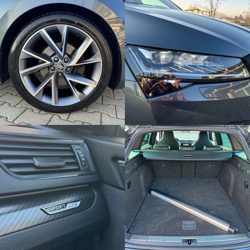 Skoda Superb 2.0TDI#SPORTLINE#DIGITAL#CRYSTAL#DISTR#CARBON, снимка 14 - Автомобили и джипове - 52728577