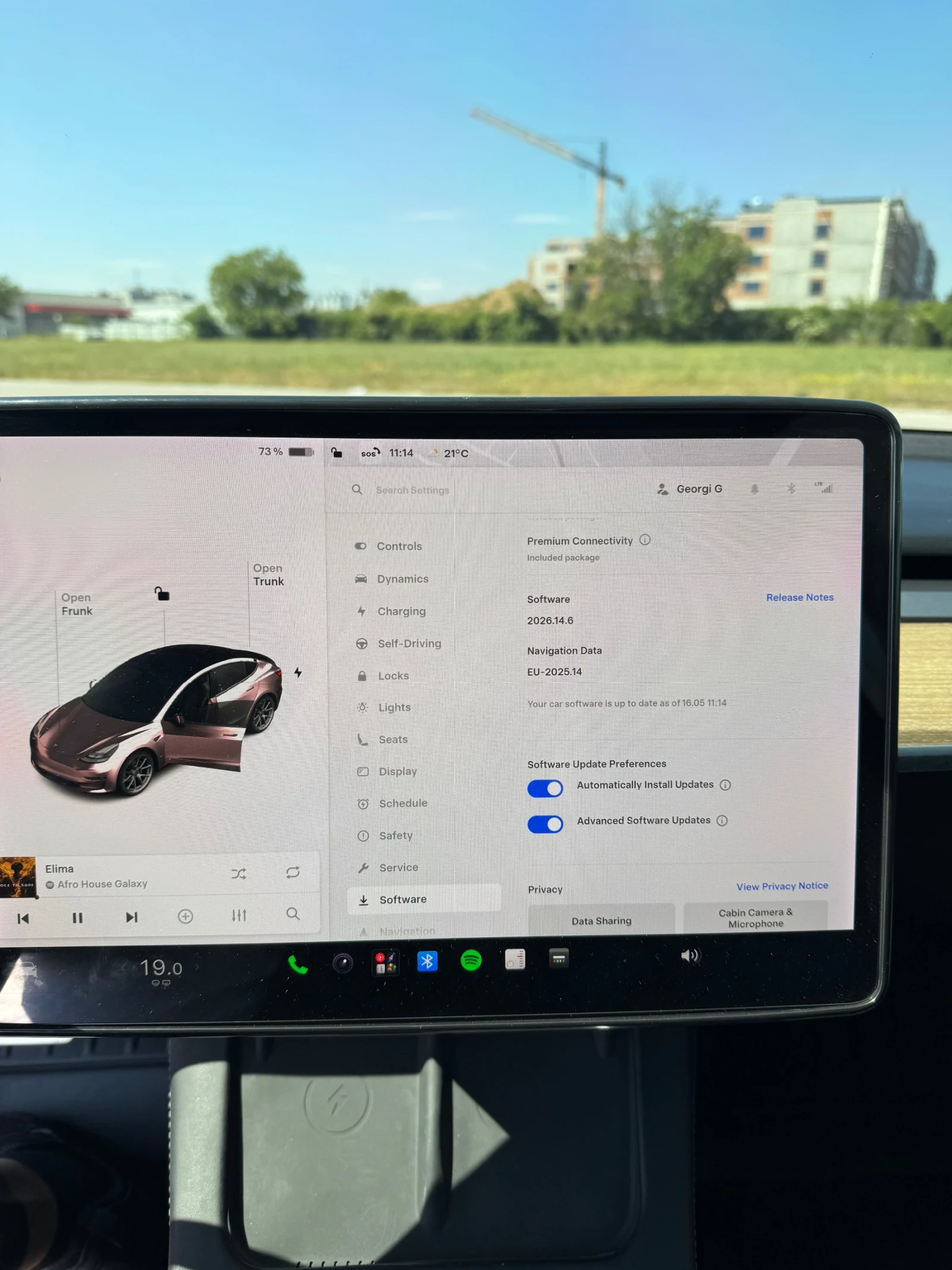 Tesla Model 3 LONG RANGE\FACELIFT, снимка 14 - Автомобили и джипове - 54623537