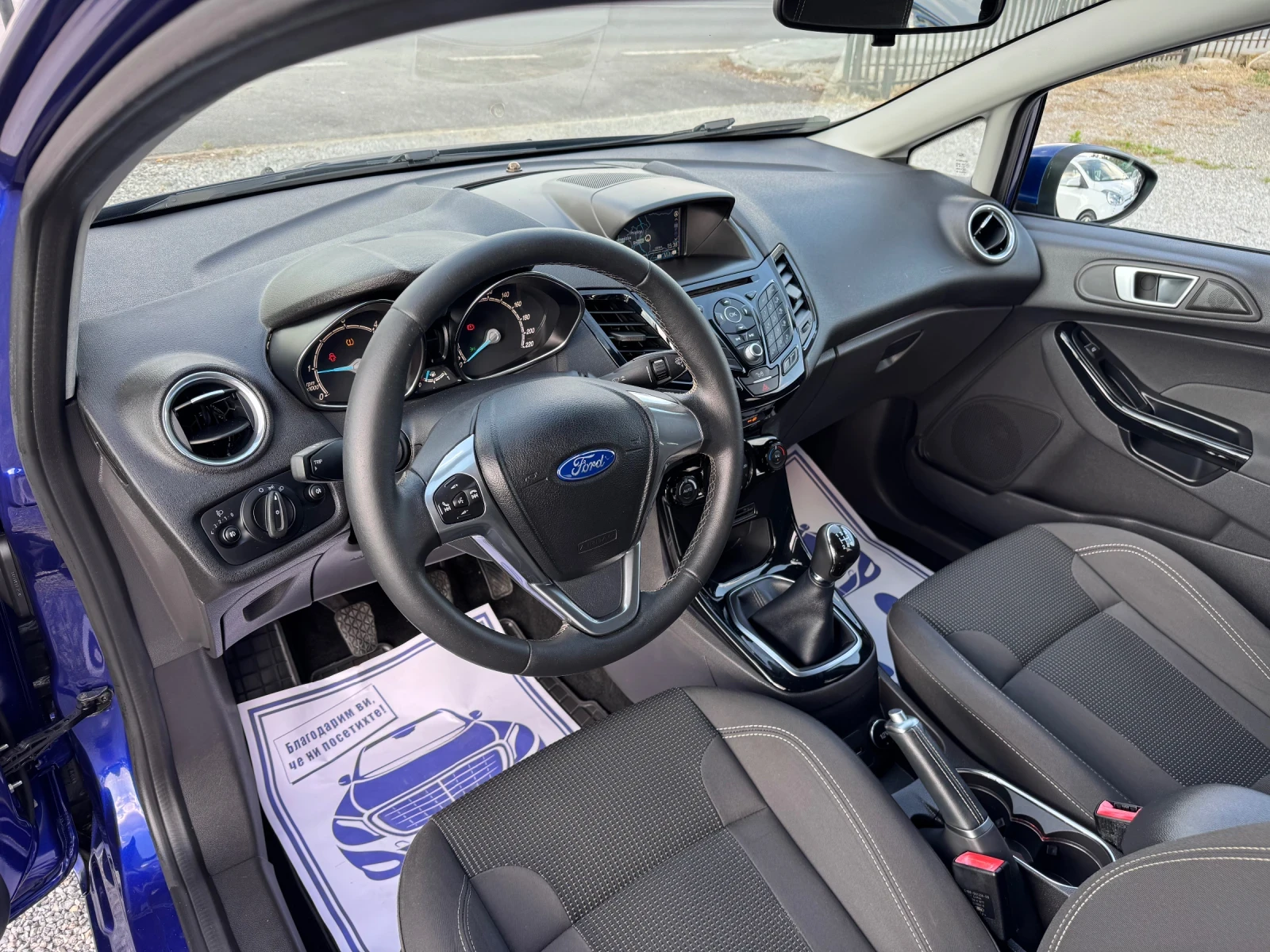 Ford Fiesta 1.5D Face!! Navi!! Led!! Euro 6, снимка 12 - Автомобили и джипове - 55071301