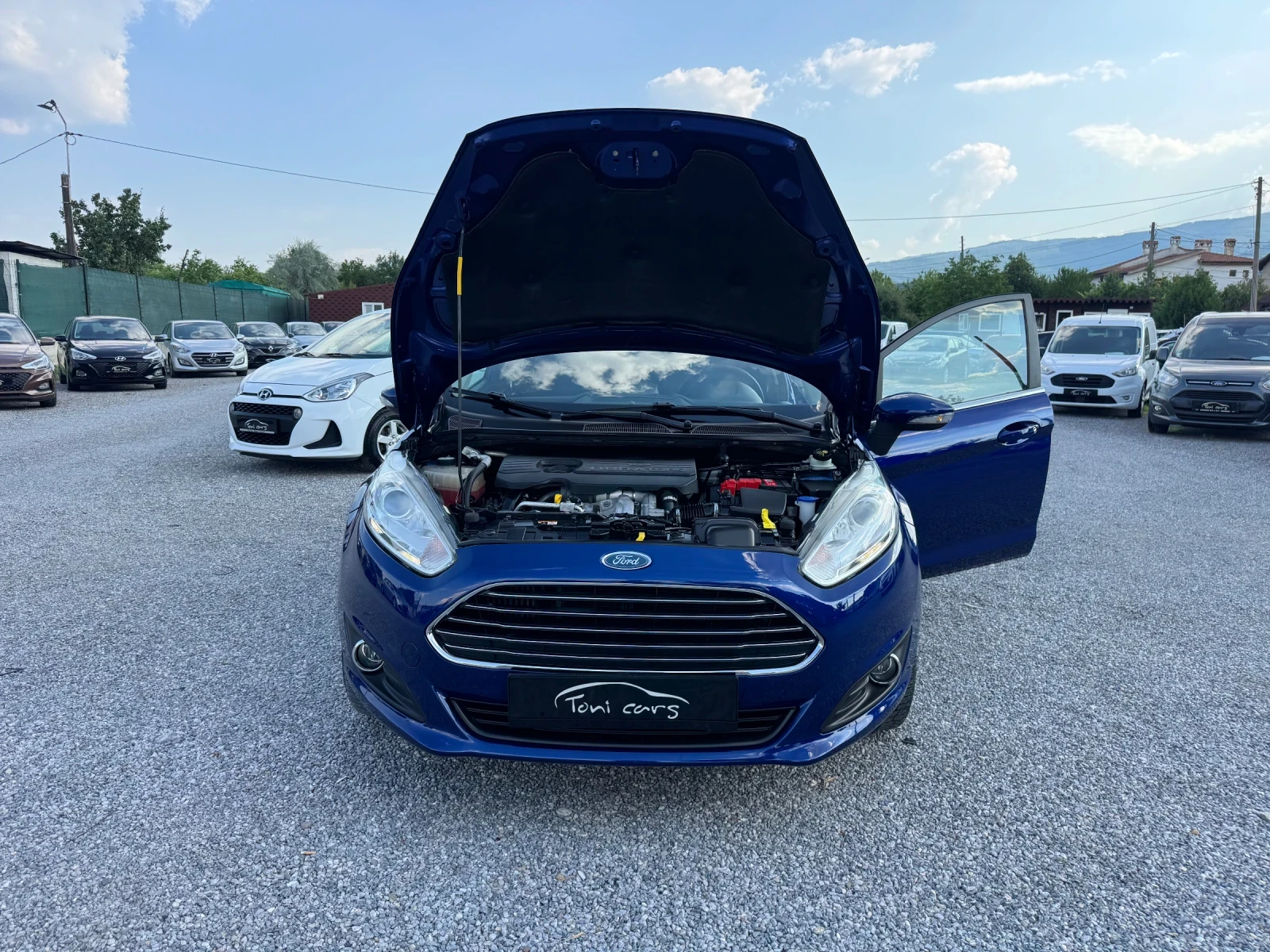 Ford Fiesta 1.5D Face!! Navi!! Led!! Euro 6, снимка 17 - Автомобили и джипове - 55071301
